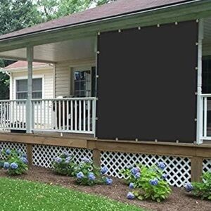 National Standard Mesh Tarp Heavy Duty Black Knitted & Grommets 6" x‎ 8"